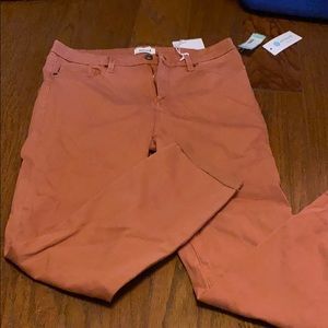 Peach pants